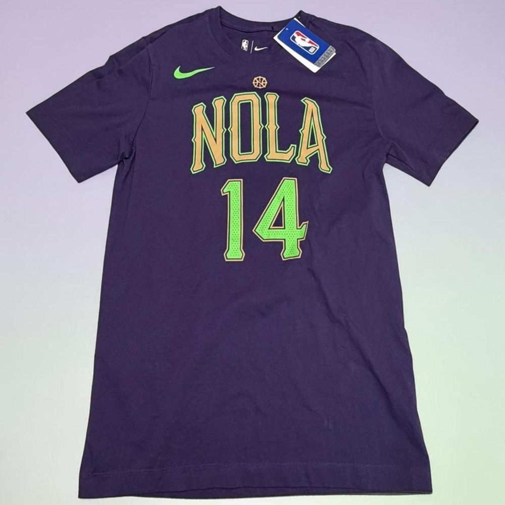 Nike New Orleans Pelicans Brandon Ingram‎ City Edition Name & Number T-Shirt Siz